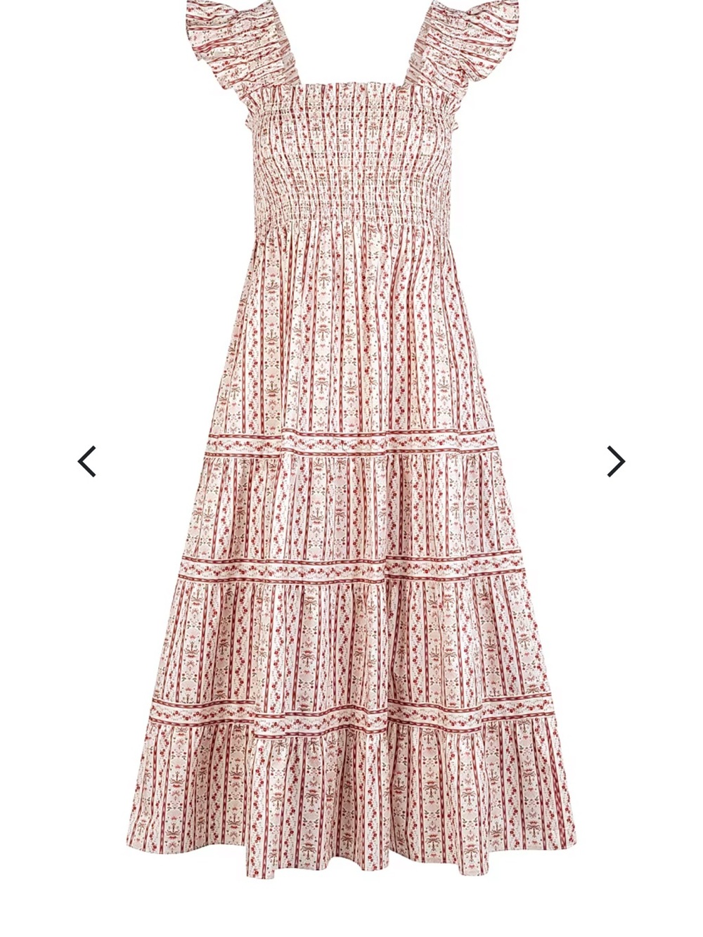Hill House Nap dress Pink Emma Stripe - Picture 5 of 5